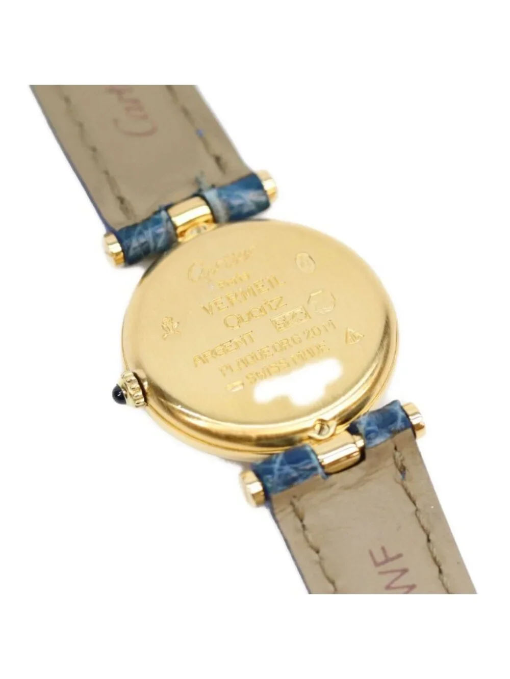 Cartier Must Vendome SM Vermeil Cloisonne Dial Watch